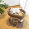 Compact Cat Tree with Sisal Scratching Post and Bed