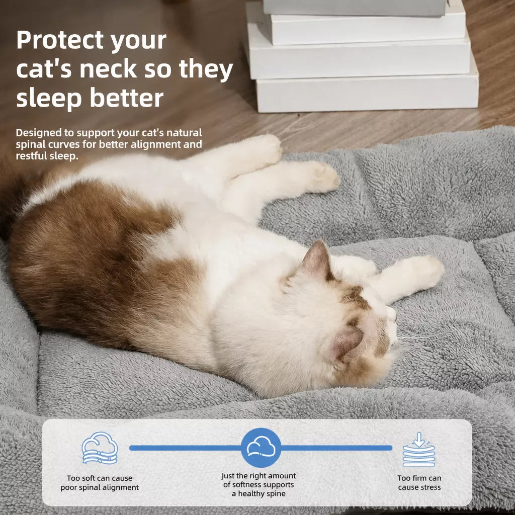 Gray Techno-Fabric Bed for Dogs & Cats
