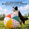 Giant Interactive Fetch & Tug Toy Ball for Medium and Large Dogs