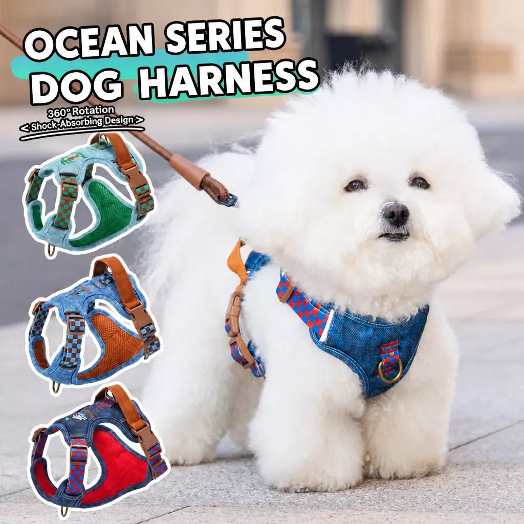 Adjustable Vest-Style Dog Harness