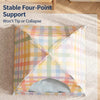 Semi-Enclosed Cat Tent Bed with Removable, Washable Design
