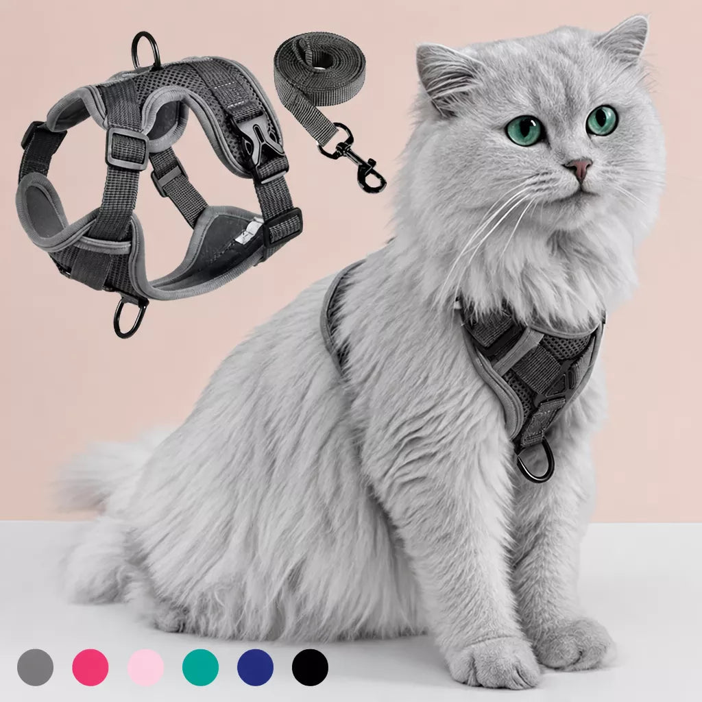 Adjustable Cat Harness and Leash