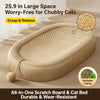 Large Woven Rope Cat Scratcher Bed