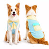 Lightweight Cotton-Linen Dog Vest with Bow Tie