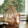 Hanging Rattan Pet Basket Bed for Pets Up to 22 lb
