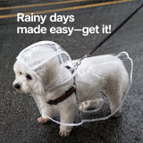 Waterproof Four-Leg Dog Raincoat