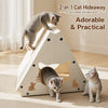 Triangular Cat Scratcher House