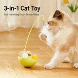 Wobble Cat Toy with Feather Accessory