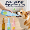 Puppy Bottle Squeaky Toy with Tennis Ball