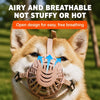 Soft Mesh Dog Muzzle with Plastic Guard