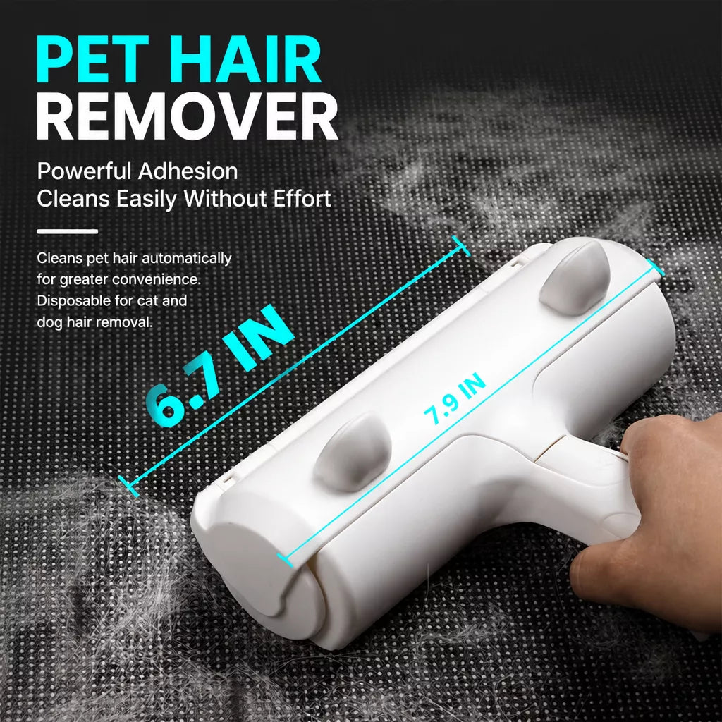 Reusable Pet Hair Remover Brush for Clothes and Furniture