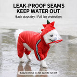 Reflective Waterproof Pet Raincoat