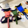 Nylon Harness with Integrated Retractable Leash for Dogs