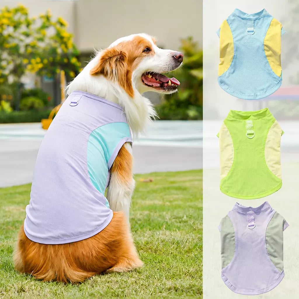 Lightweight Four-Leg Pet Shirt for Dogs & Cats