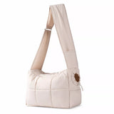 Nylon Pet Carrier Bag with Breathable Mesh for Cats & Dogs