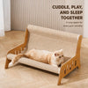 2-in-1 Cat Scratcher Sofa Bed