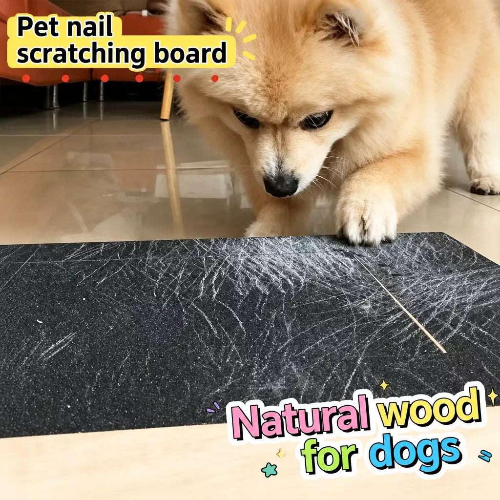 Solid Wood Dog Nail Scratch Board