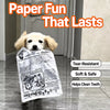 Crinkle Newspaper-Style Dog Toy for Interactive Play