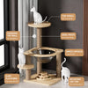 Space Capsule Cat Tree with Scratching Post