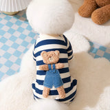 Teddy Bear Four-Leg Pet Outfit for Small Dogs & Cats