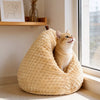 Enclosed Chicken Butt Cat Bed