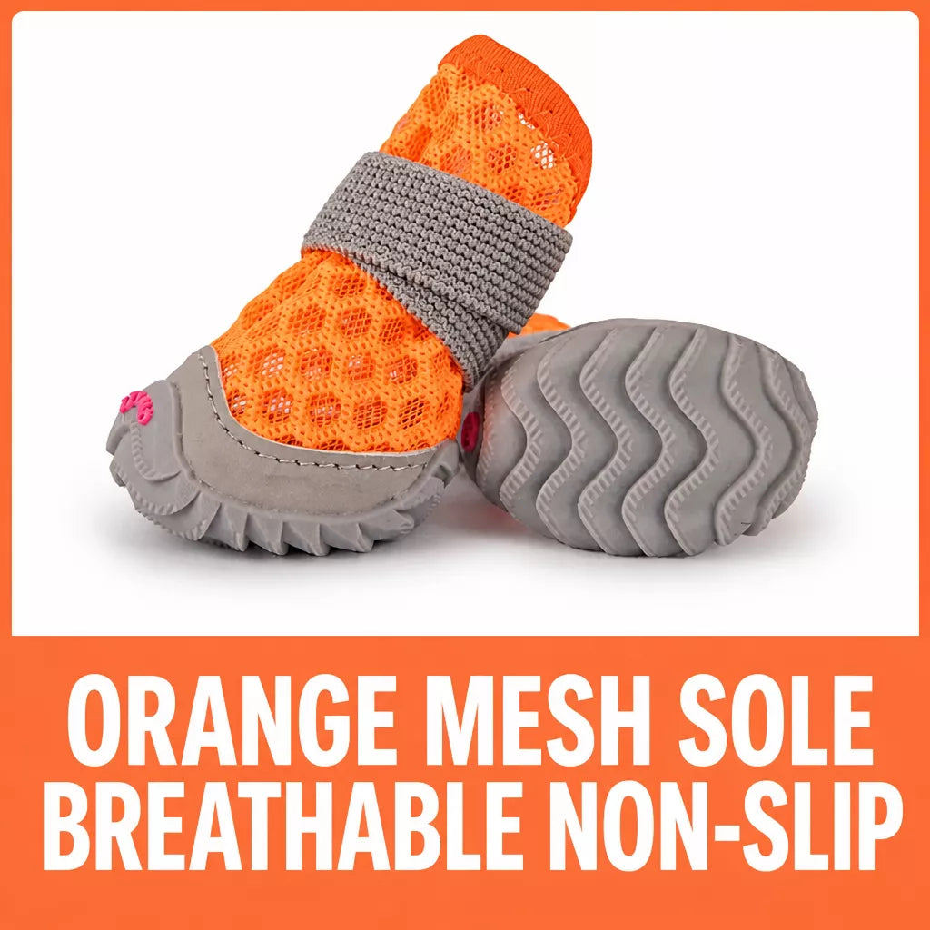 Breathable Mesh Dog Shoes with Soft Soles
