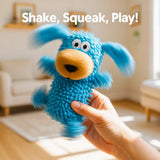 Squeaky Fleece Mop Dog Toy