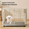 Resin Pet Crate & Indoor Enclosure for Small to Medium Dogs