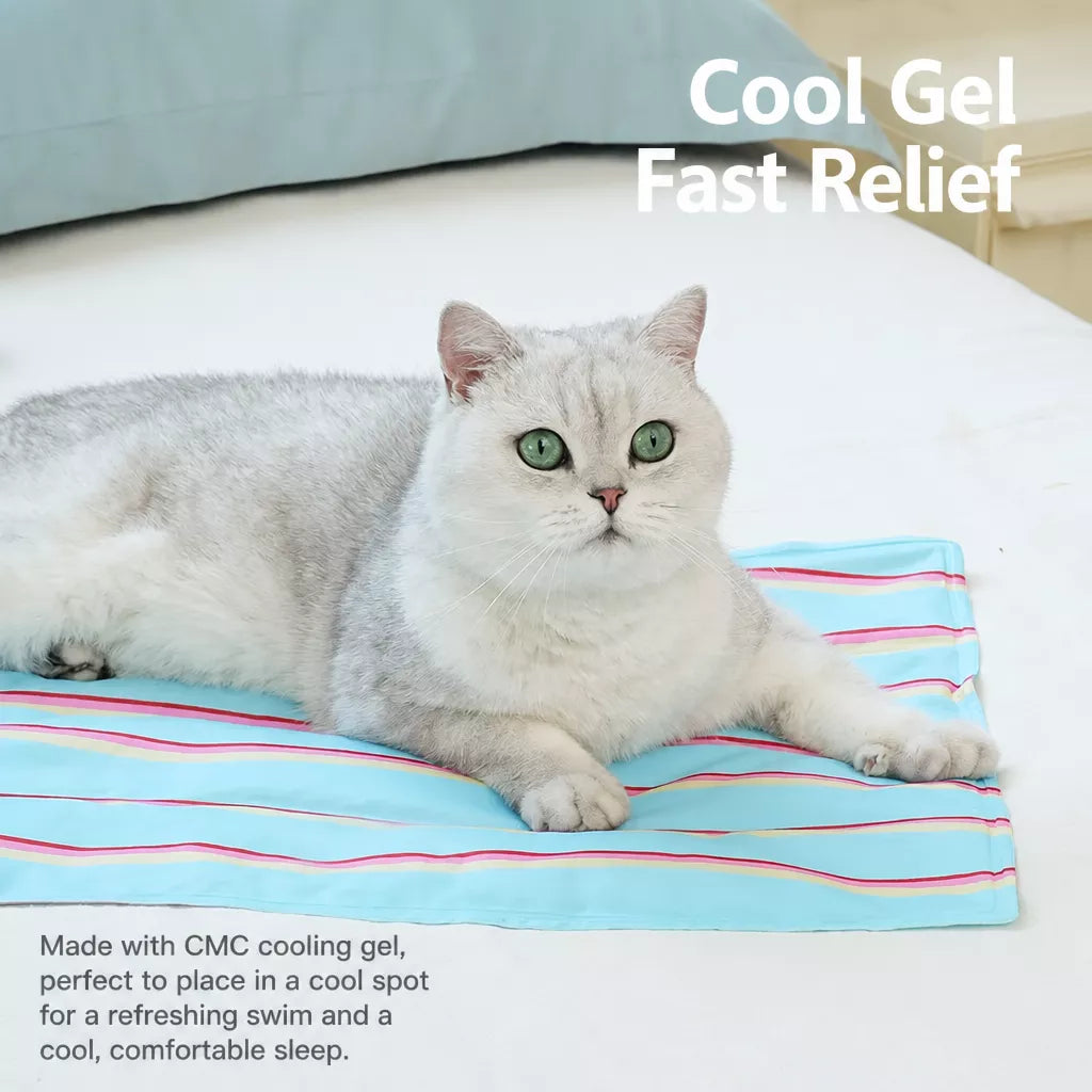 Striped Pet Mat for Dogs and Cats