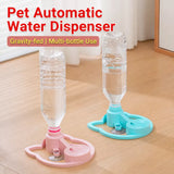 Portable Pet Water Bottle Dispenser