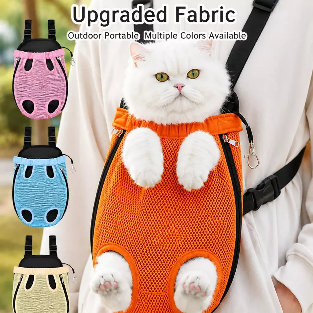 Breathable Mesh Pet Carrier Backpack