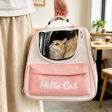 Pet Carrier Backpack with Breathable Design for Travel
