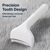 Curved-Tooth Pet Thinning Comb for Cats and Dogs