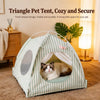 Washable Indoor Pet Tent Bed for Cats & Dogs