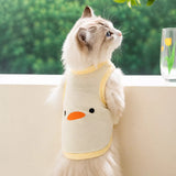 Polyester Sleeveless Vest for Cats