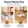 Corrugated Cardboard Cat House & Scratcher