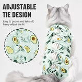 Cat Recovery Suit with Breathable Birdseye Mesh