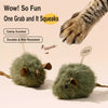 Sound-Activated Plush Mouse Cat Toy