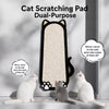 Wall-Mounted or Floor-Standing Sisal Cat Scratcher