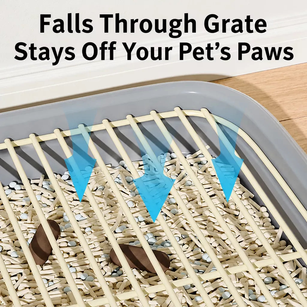 Portable Dog Potty Tray with Scoop