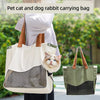 Canvas Crossbody Pet Carrier for Cats and Small Dogs