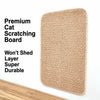 Wall-Mountable Cat Scratching Mat for Vertical Scratching