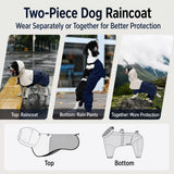 Two-Piece Dog Rain Suit