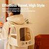 Pet Backpack Carrier with Panoramic Window
