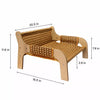 Nylon Cat Bed with Breathable Hammock-Style Design