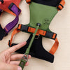 Nylon Harness with Integrated Retractable Leash for Dogs