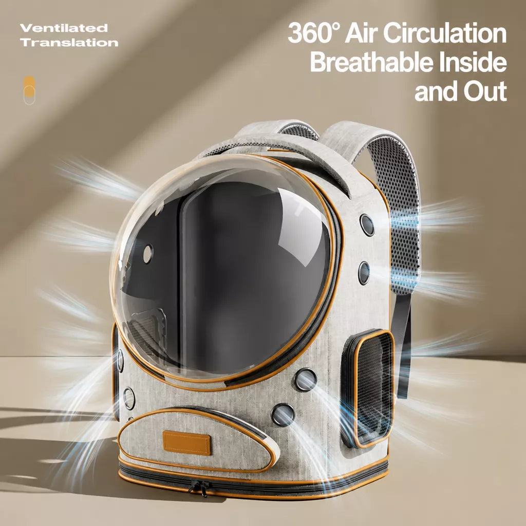 Pet Carrier Backpack with Panoramic Window