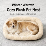 Plush Dog Bed for Small Dogs
