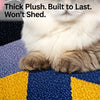 Vertical Wall-Mounted Felt Cat Scratcher