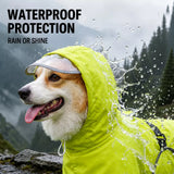 Waterproof Dog Raincoat with Belly Coverage